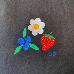 Blueberry Bead Original Embroidered Hoodie